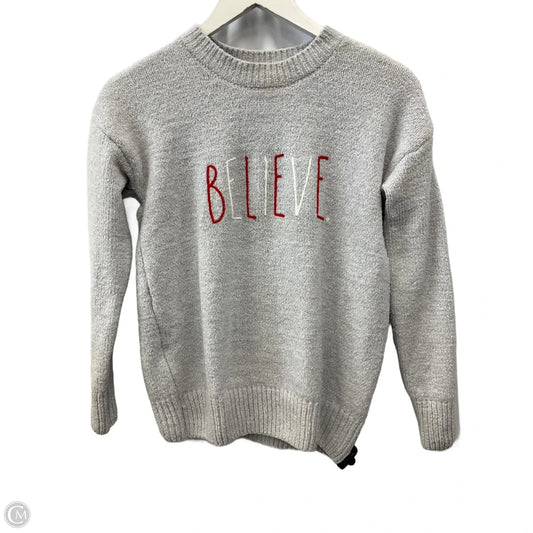 Top Long Sleeve By Clothes Mentor In Grey, Size: S