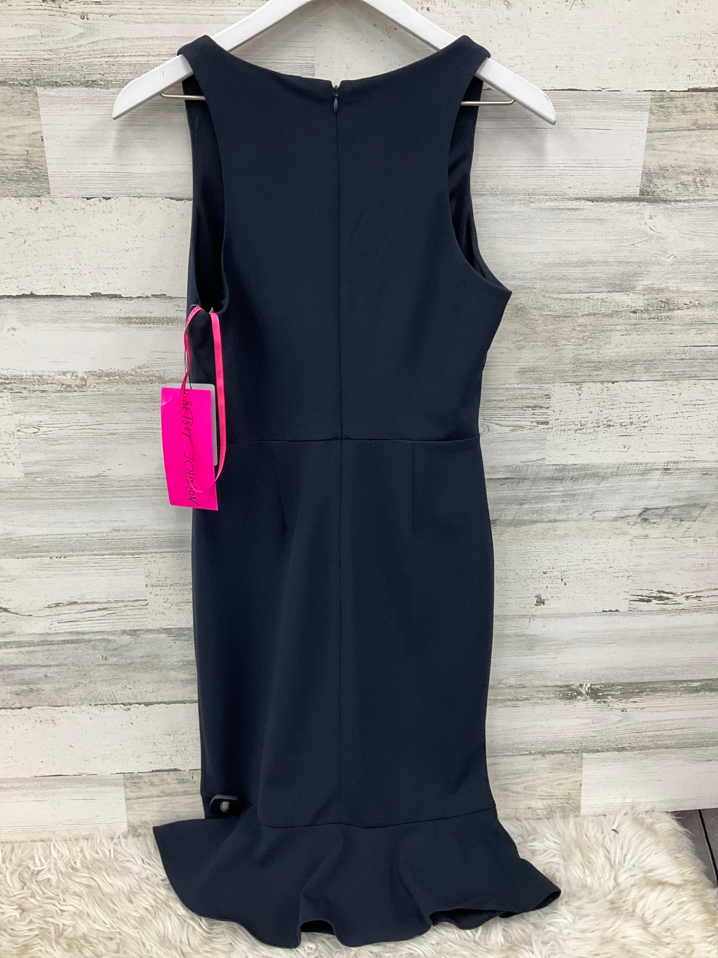 Dress Casual Midi By Betsey Johnson In Navy, Size: S