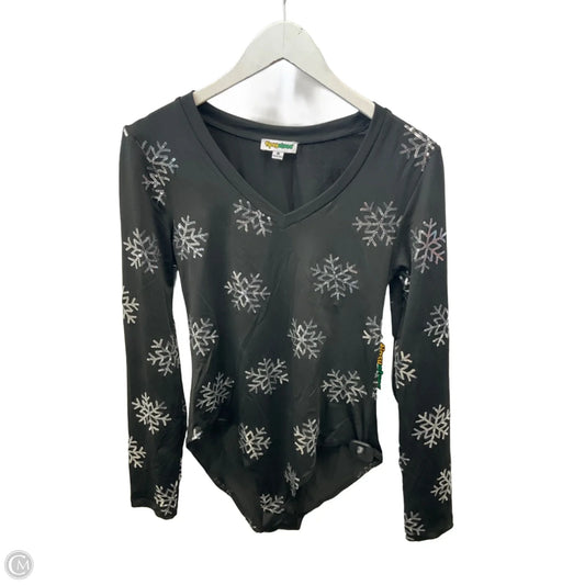 Bodysuit By Clothes Mentor In Black, Size: L