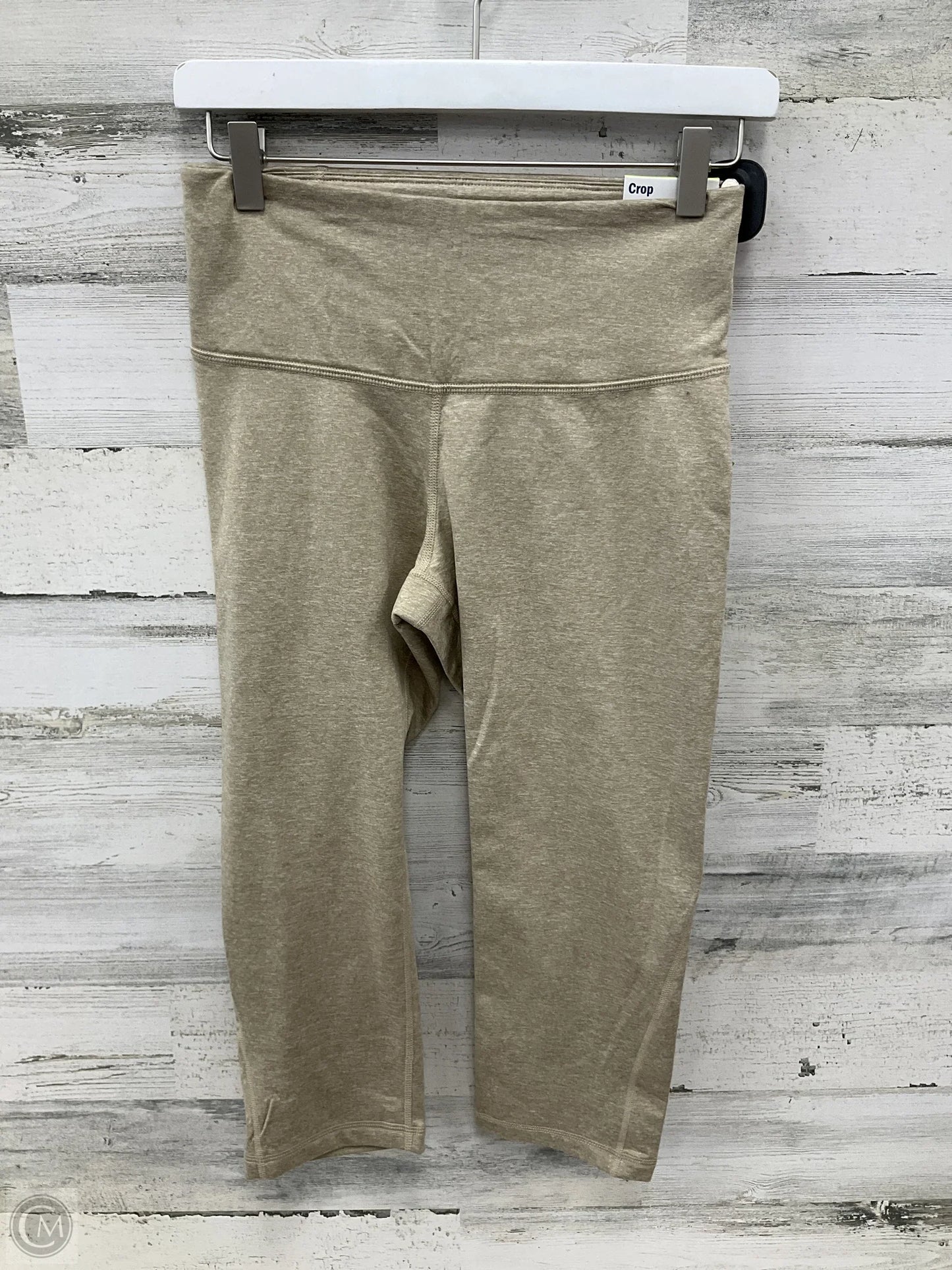 Athletic Leggings Capris By Old Navy In Beige, Size: M