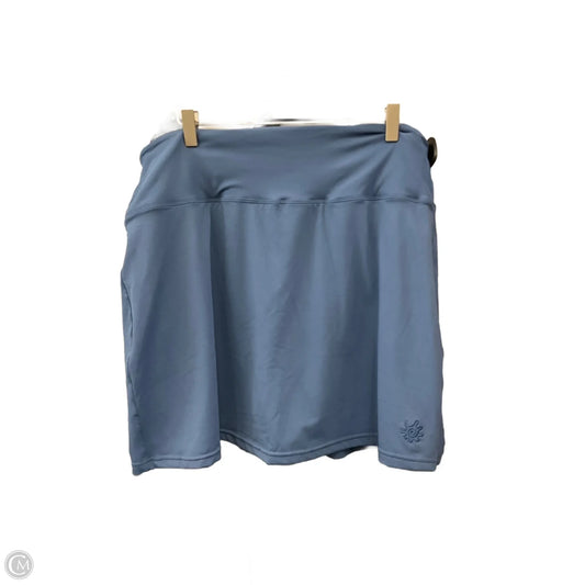 Athletic Skort By Clothes Mentor In Blue, Size: Xl