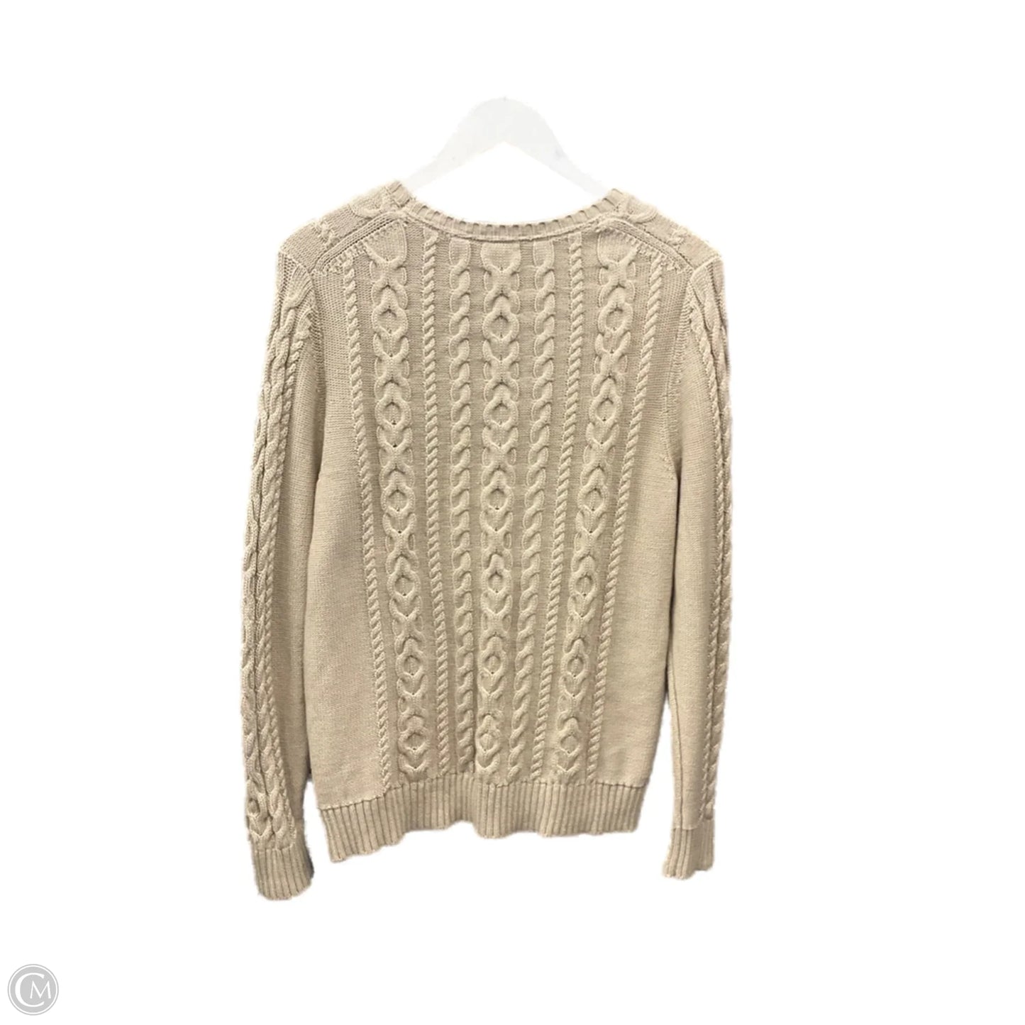 Sweater By L.l. Bean In Beige, Size: L