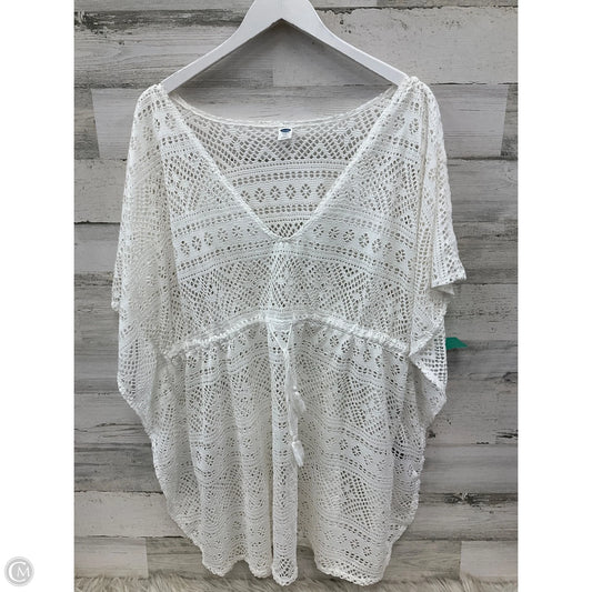Swimwear Cover-up By Old Navy In White, Size: Xxl