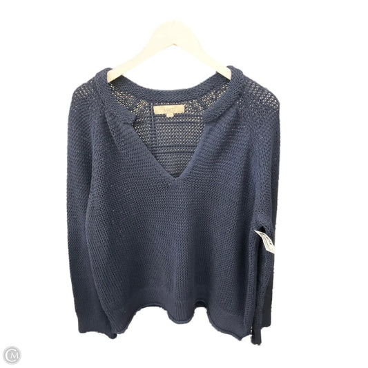 Sweater By Loft In Navy, Size: Xl