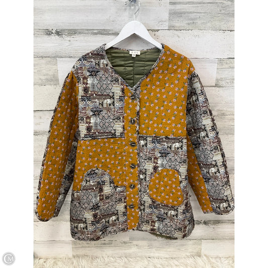 Jacket Other By Pol In Brown, Size: S