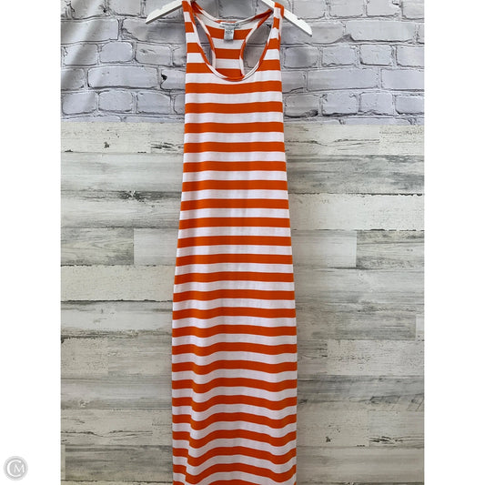 Dress Casual Maxi By Connection 18 In Orange, Size: S