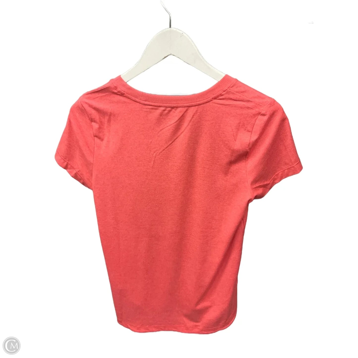 Athletic Top Short Sleeve By Athleta In Orange, Size: S