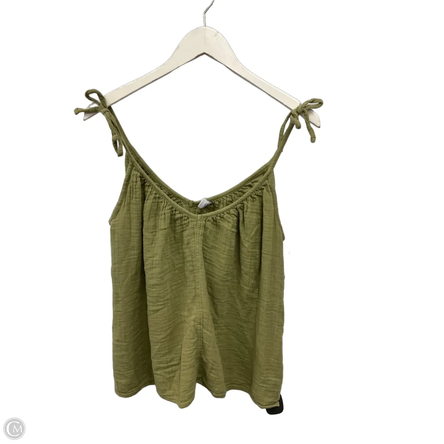 Top Sleeveless By Old Navy In Green, Size: S