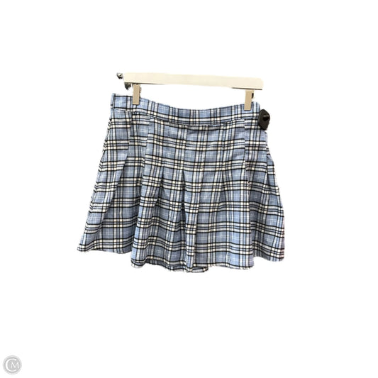 Skirt Mini & Short By Hollister In Blue, Size: L