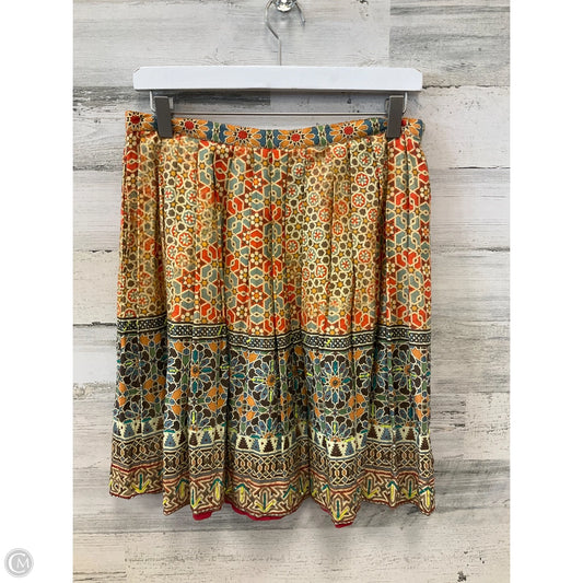 Skirt Mini & Short By Tanvi Kedia In Yellow, Size: 8