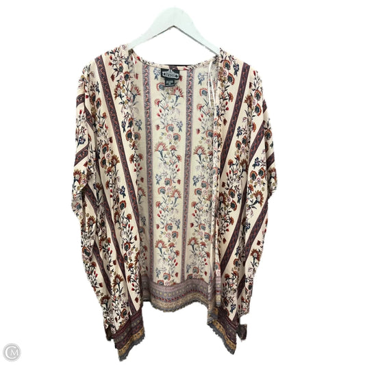 Kimono By Angie In Peach, Size: M
