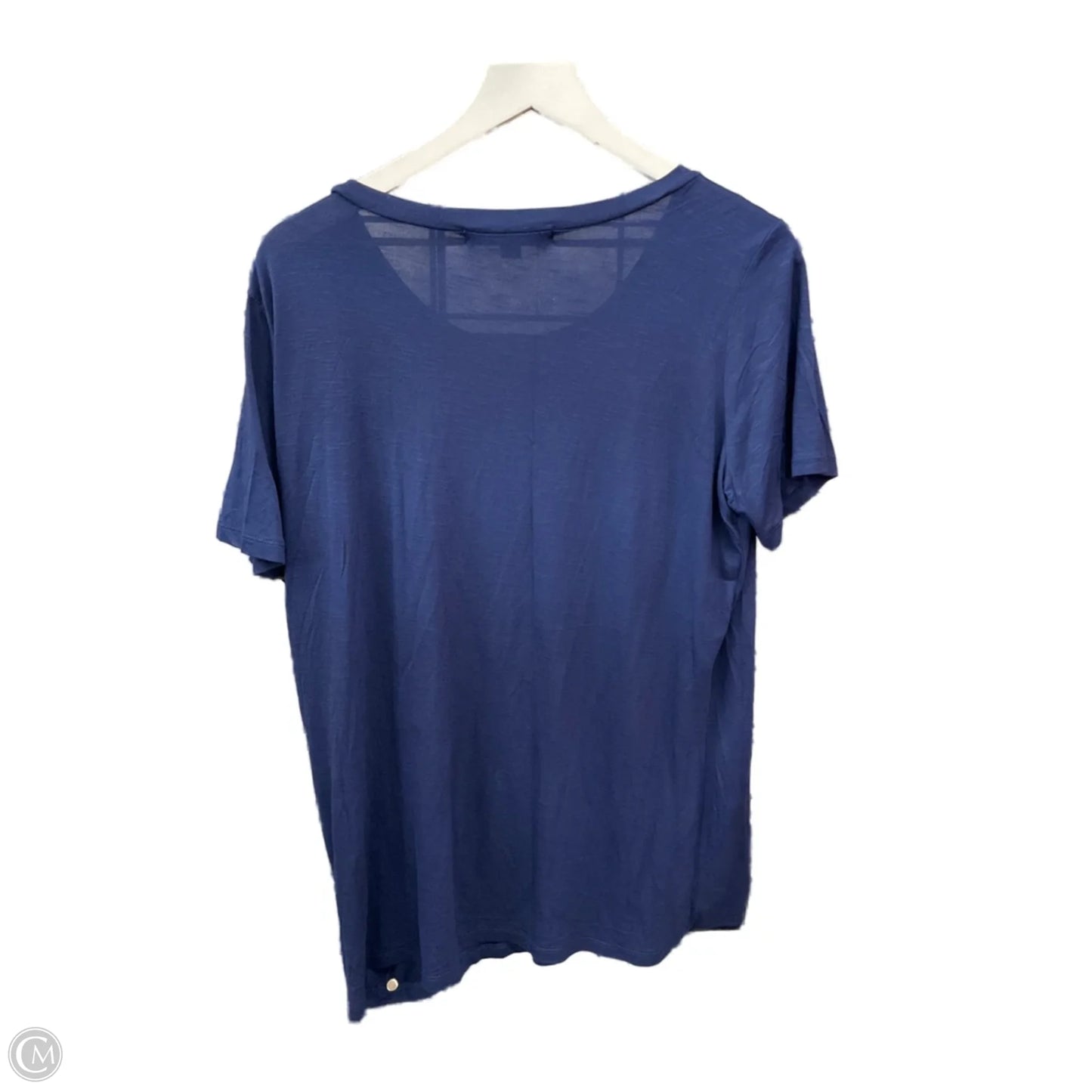 Top Short Sleeve By French Laundry In Navy, Size: Xl