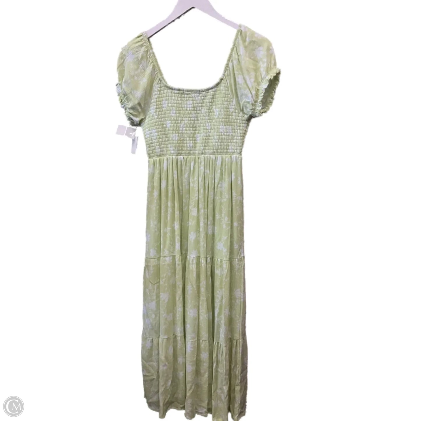 Dress Casual Midi By Ultra Flirt In Green, Size: M