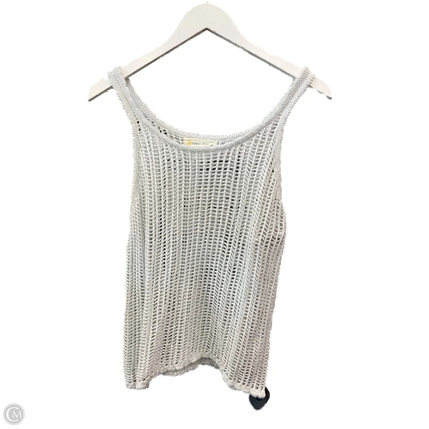 Top Sleeveless By Maurices In Grey, Size: M
