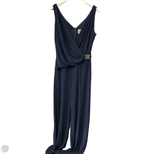 Jumpsuit By Anne Klein In Navy, Size: M