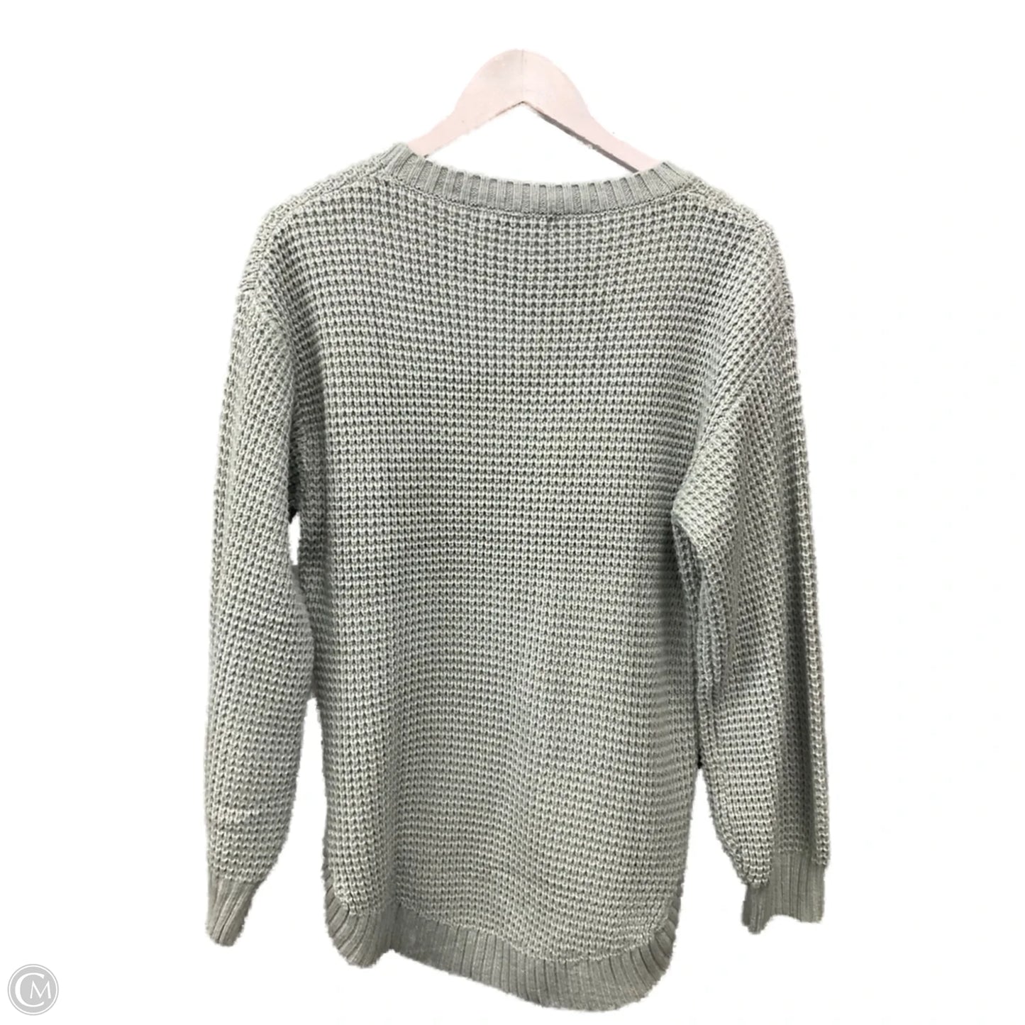 Sweater By Clothes Mentor In Green, Size: M