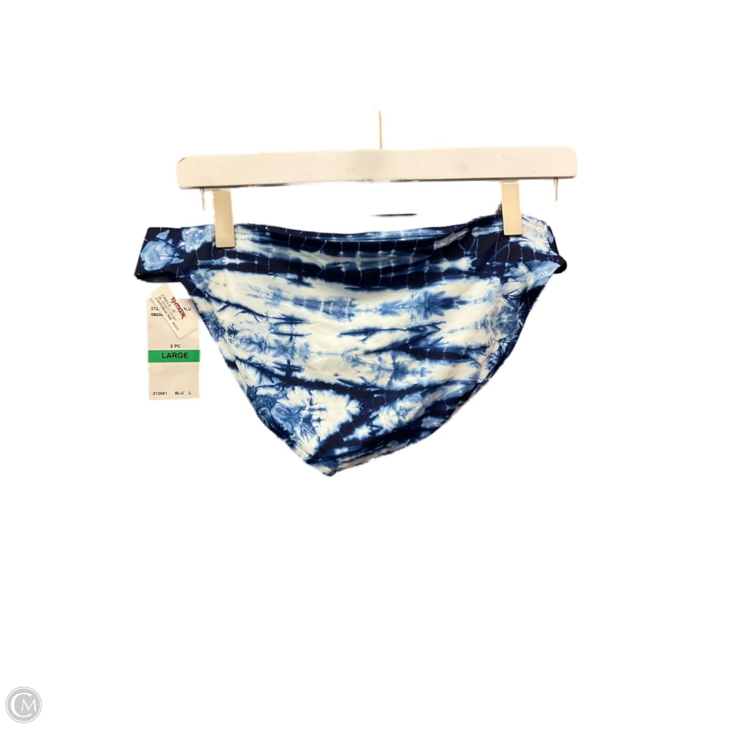 Swimsuit 2pc By Lucky Brand In Blue, Size: L