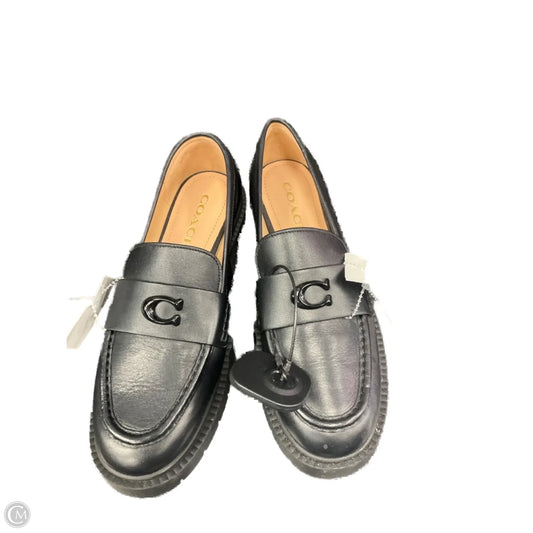 Shoes Designer By Coach In Black, Size: 7.5