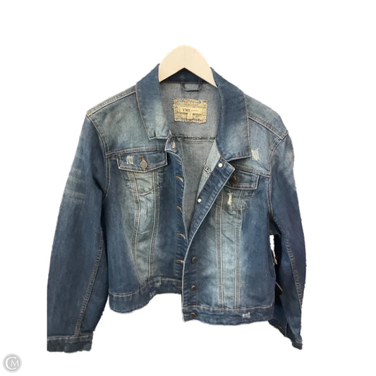 Jacket Denim By Ymi In Blue Denim, Size: 2x