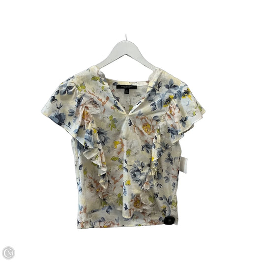 Top Short Sleeve By Marc New York In Cream, Size: M