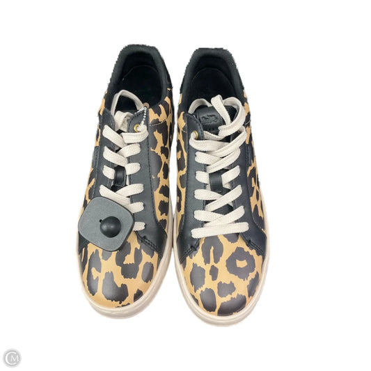 Shoes Designer By Coach In Animal Print, Size: 8