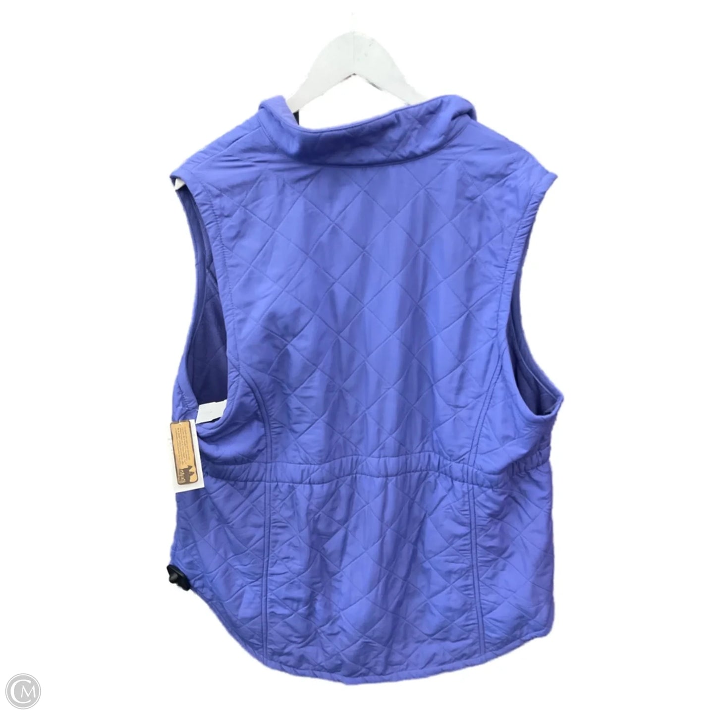 Vest Puffer & Quilted By Clothes Mentor In Purple, Size: 1x