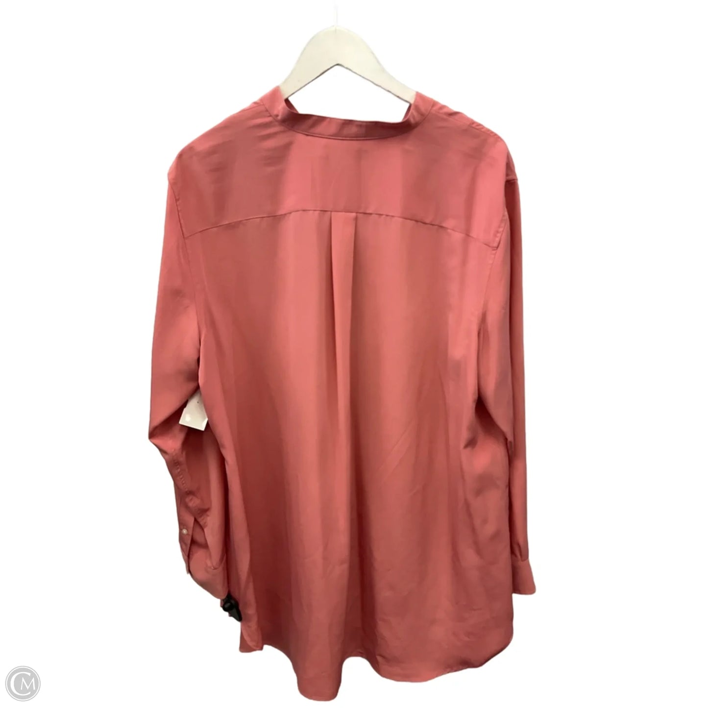 Tunic Long Sleeve By Lauren By Ralph Lauren In Coral, Size: 2x