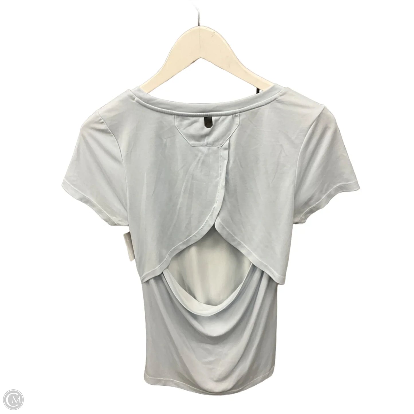 Athletic Top Long Sleeve Crewneck By Under Armour In Blue, Size: S