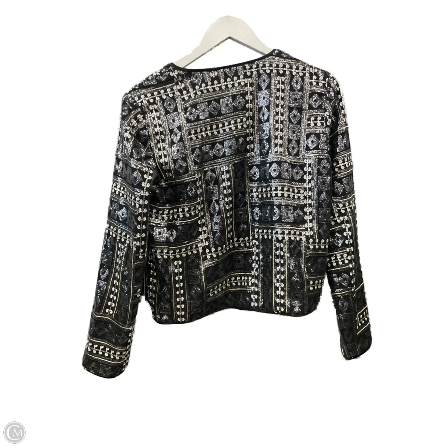 Blazer By Bob Mackie Qvc In Black, Size: M