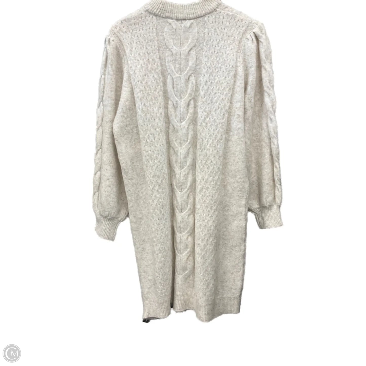 Dress Sweater By Ophelia Roe In Cream, Size: L