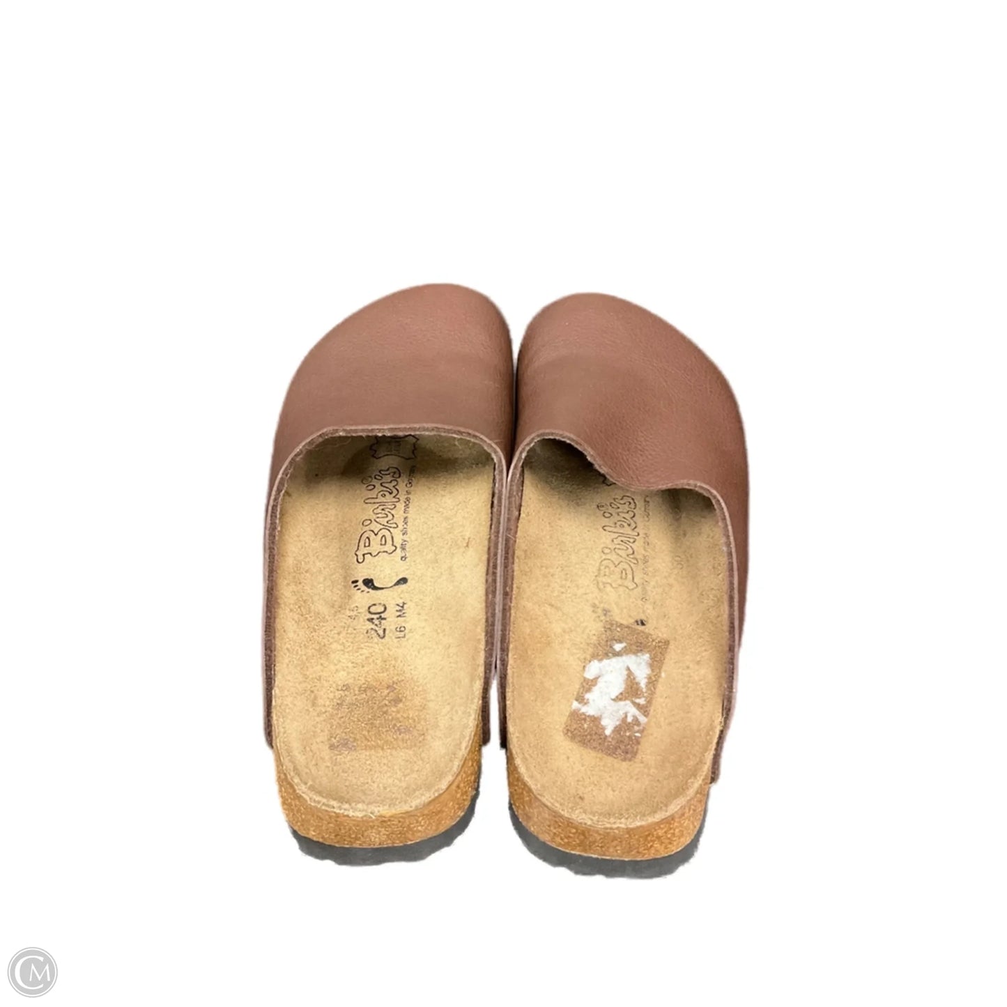 Shoes Flats By Birkenstock In Bronze, Size: 6.5