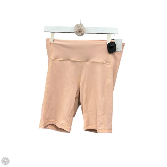 Athletic Shorts By Lululemon In Peach, Size: 8