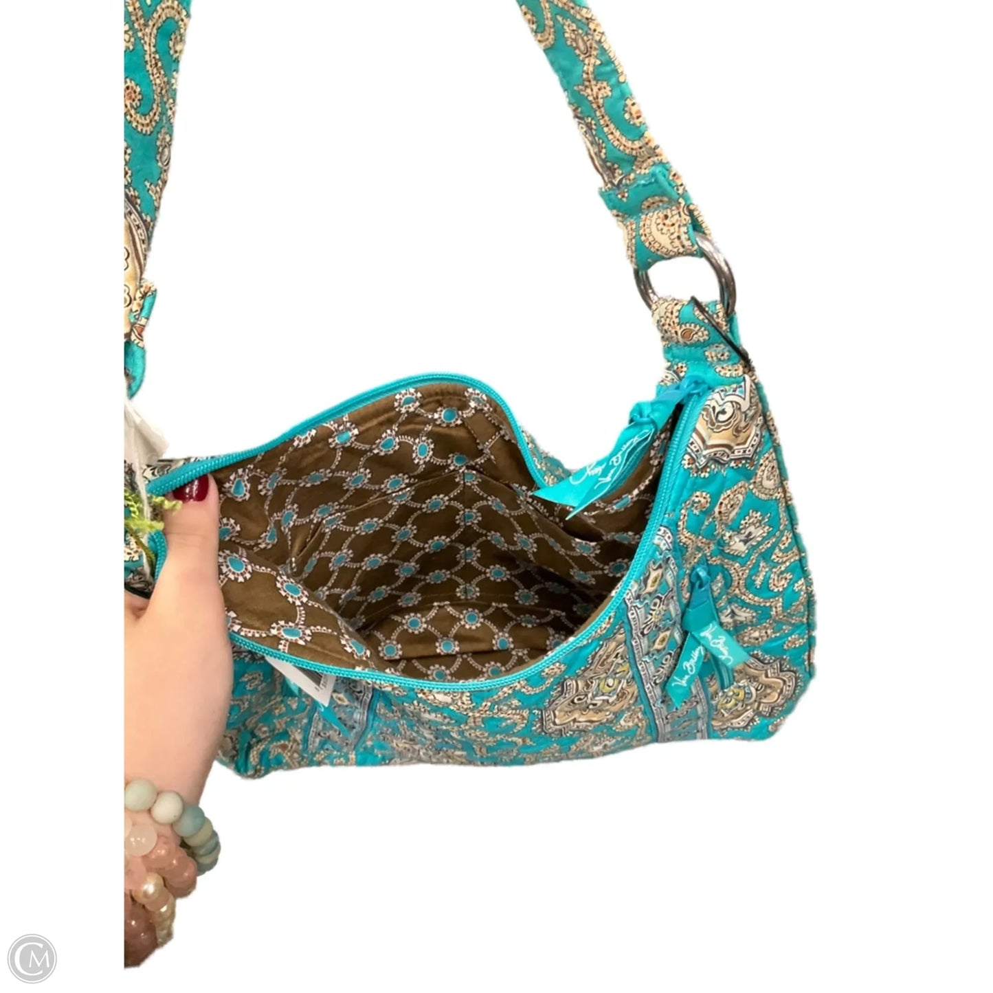 Handbag By Vera Bradley, Size: Medium