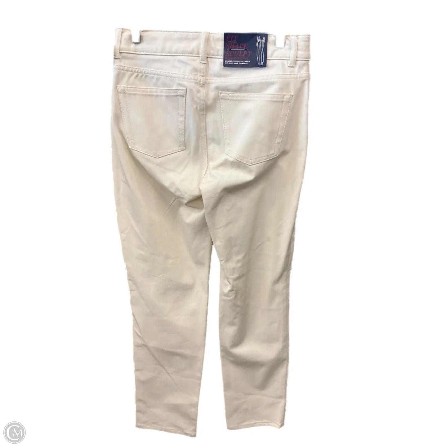 Jeans Boot Cut By Chaps In Cream, Size: 4