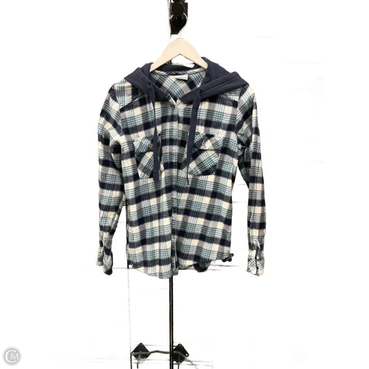Top Long Sleeve By Columbia In Blue, Size: L