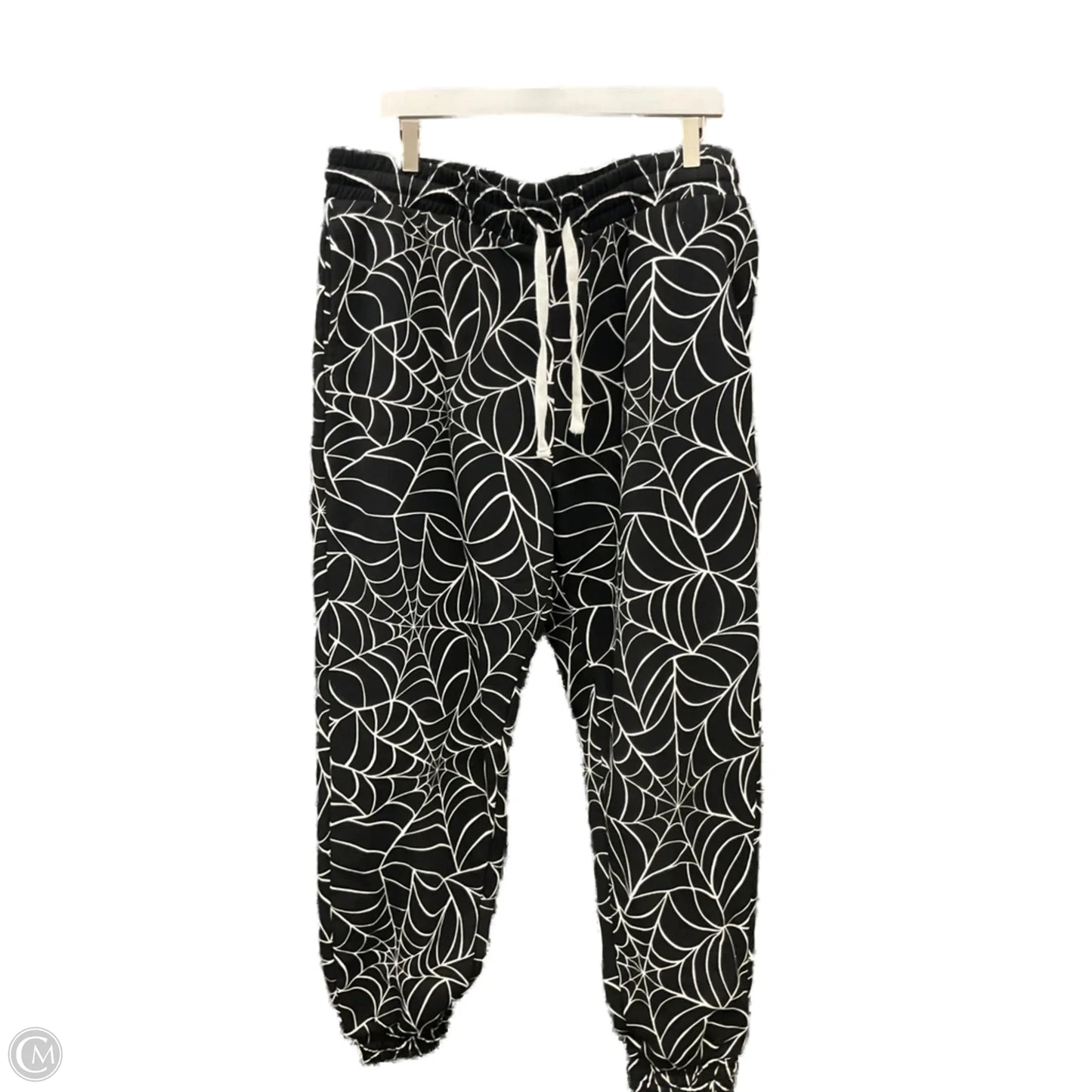 Lounge Set Pants By Grayson Threads In Black & White, Size: Xxl
