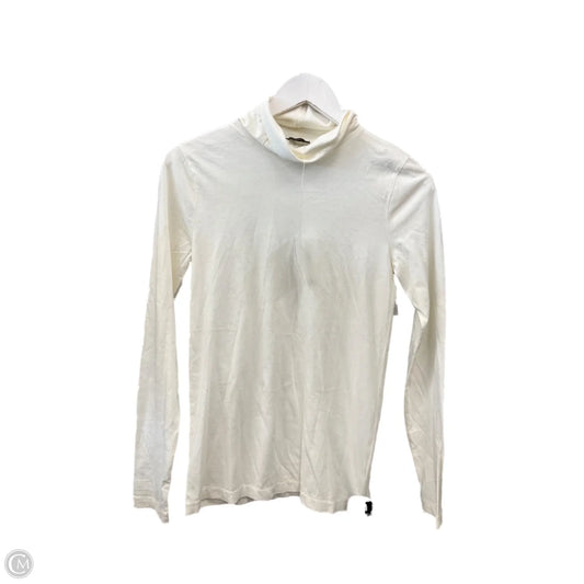 Top Long Sleeve Basic By J. Crew In Cream, Size: S