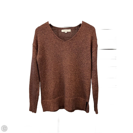 Sweater By Loft In Orange, Size: S