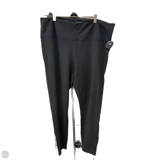 Athletic Leggings By Clothes Mentor In Black, Size: Xxl