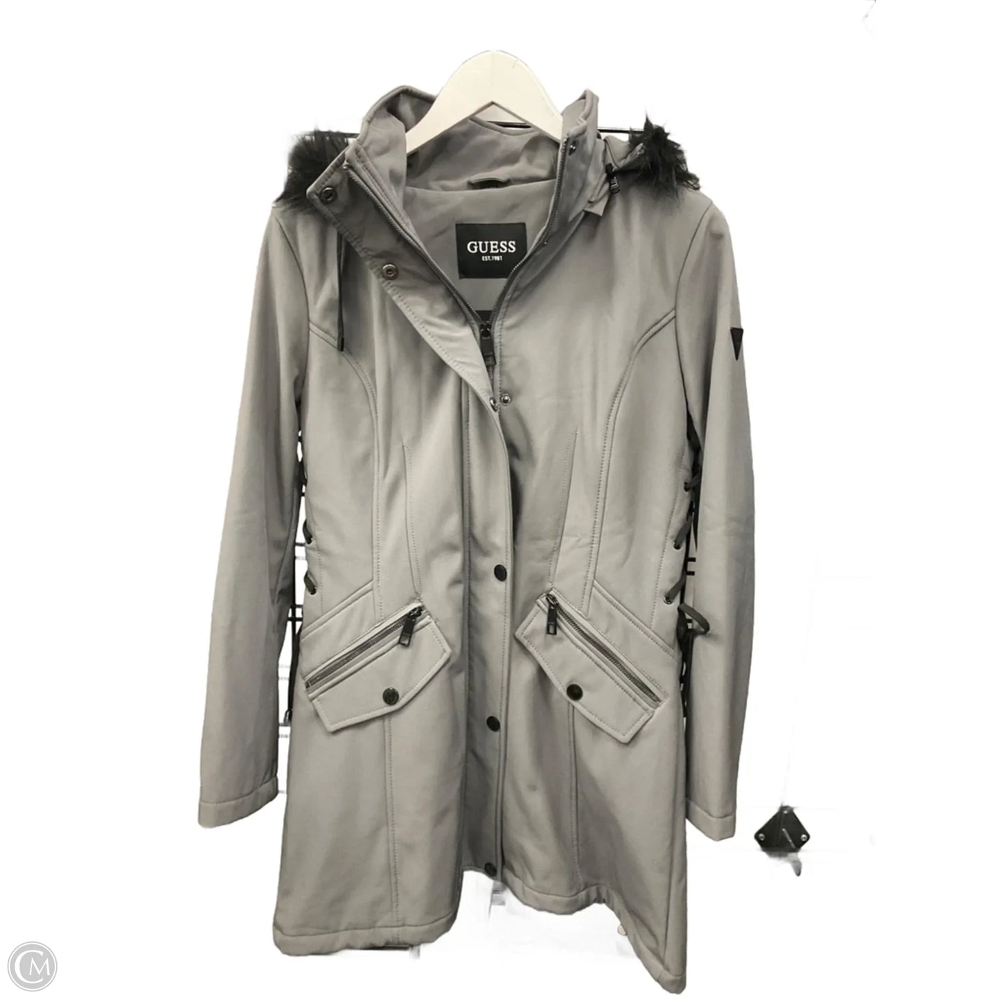 Coat Other By Guess In Grey, Size: S
