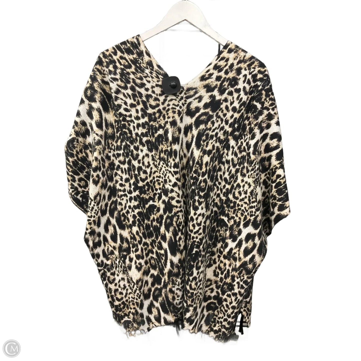 Shawl By Chicos In Animal Print, Size: Osfm