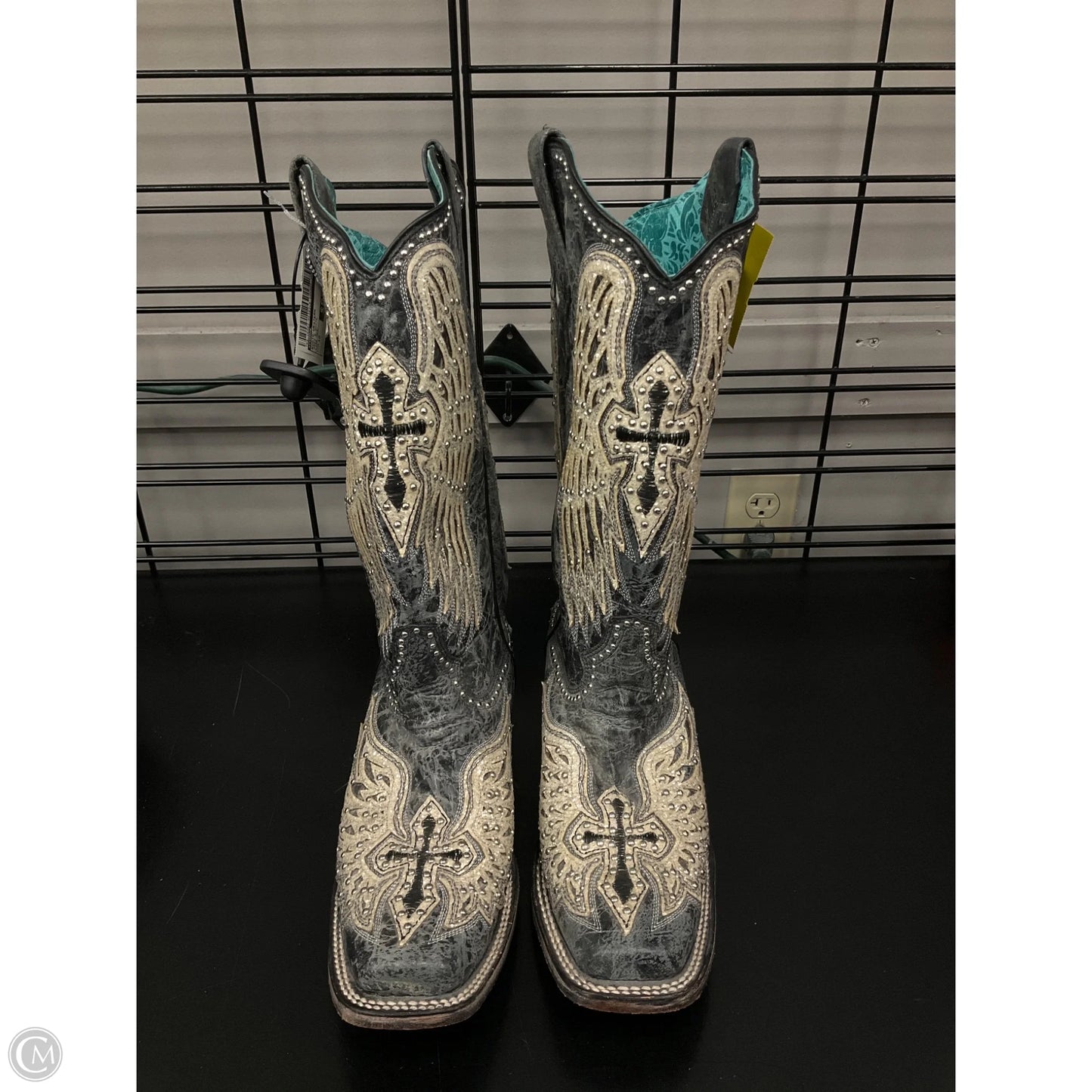 Boots Western By Corral In Grey & White, Size: 10