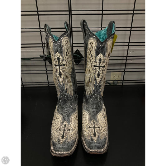 Boots Western By Corral In Grey & White, Size: 10