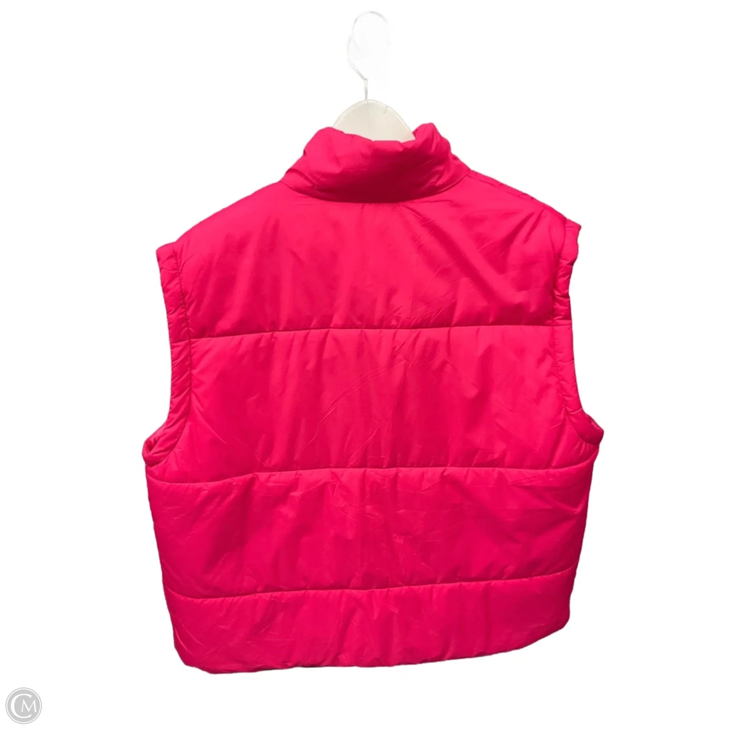 Vest Puffer & Quilted By Clothes Mentor In Pink, Size: Xl