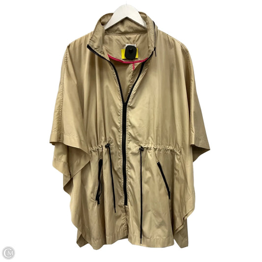 Jacket Windbreaker By Westport In Beige, Size: L