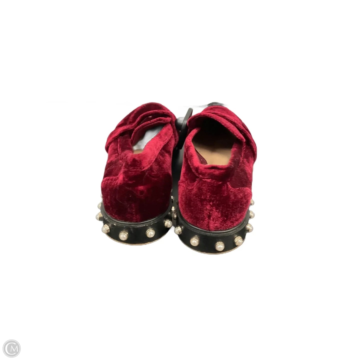 Shoes Flats By Stradivarius In Red, Size: 6.5