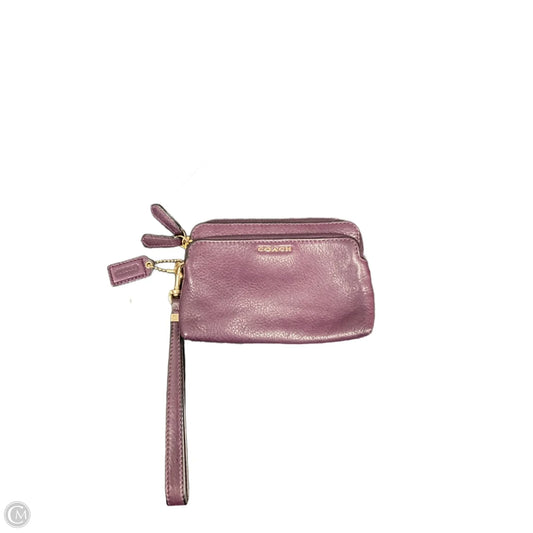 Wristlet Designer By Coach, Size: Small