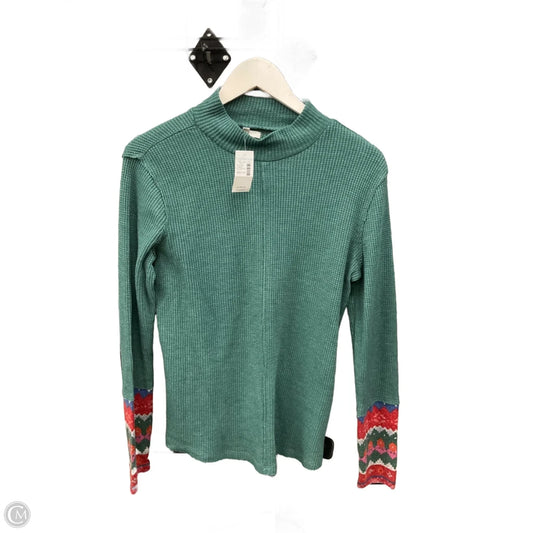 Top Long Sleeve By Maurices In Green, Size: M