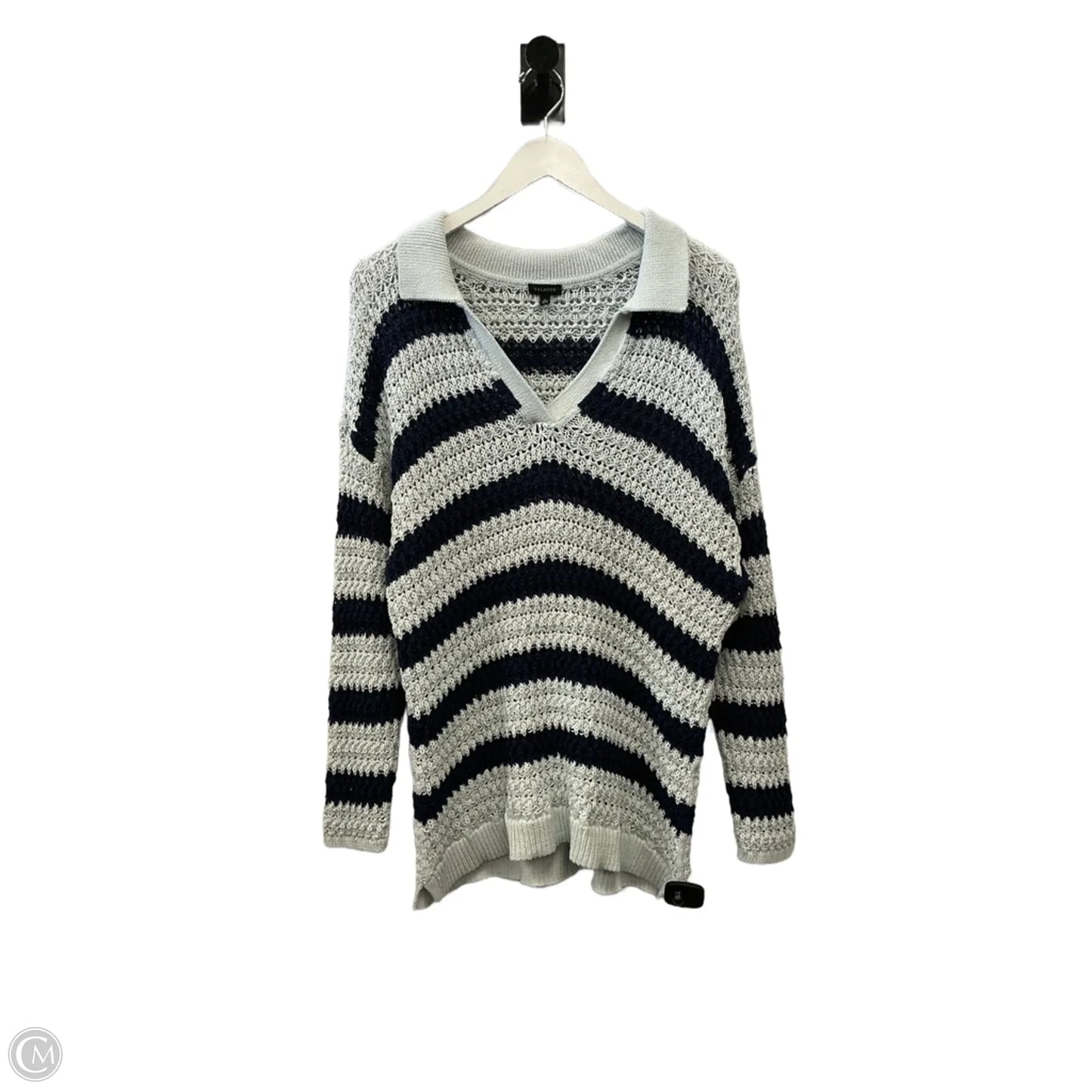 Sweater By Talbots In Blue, Size: Xl