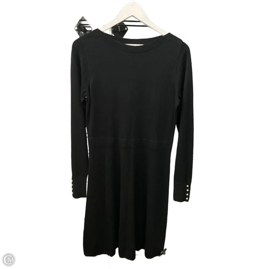 Dress Sweater By Loft In Black, Size: S